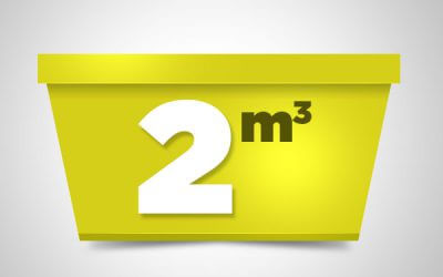 Brisbane TakeAway Bins 2m3 Skip Bin