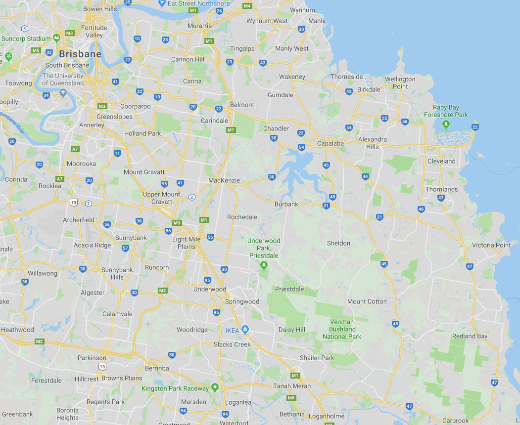 Gumdale TakeAway Bin Service Map