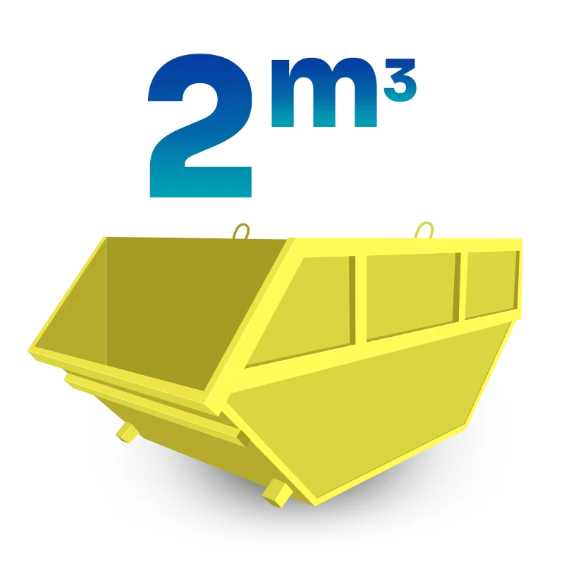 2 Cubic Metre Bin
