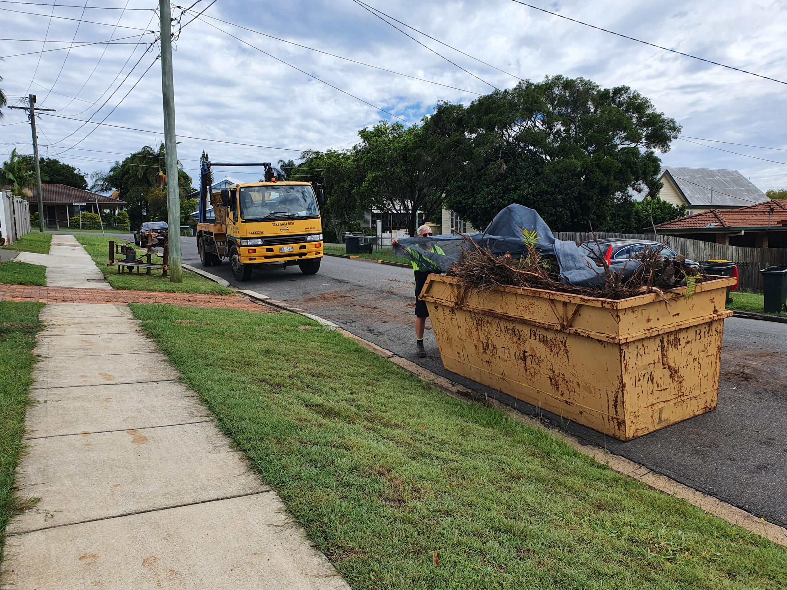 skip bin hire in coopers plains